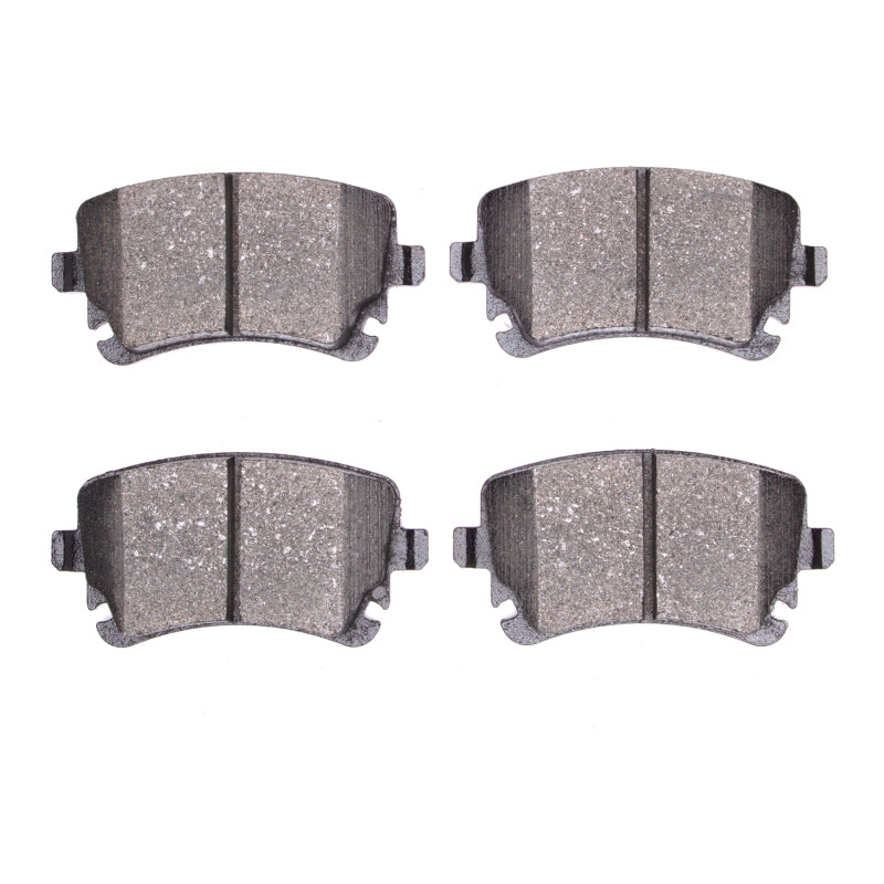 DFC 4000 HybriDynamic rear brake pad set with copper-free friction material and hardware