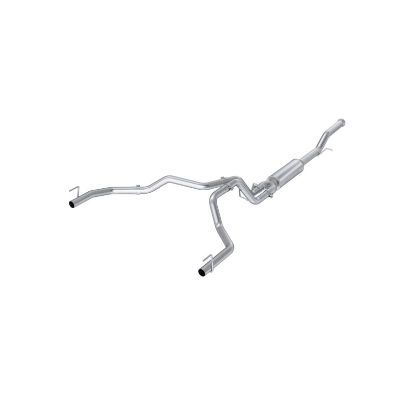 MBRP Armor Pro Series T304 stainless steel 3-inch dual split rear cat-back exhaust system for Cadillac Escalade ESV