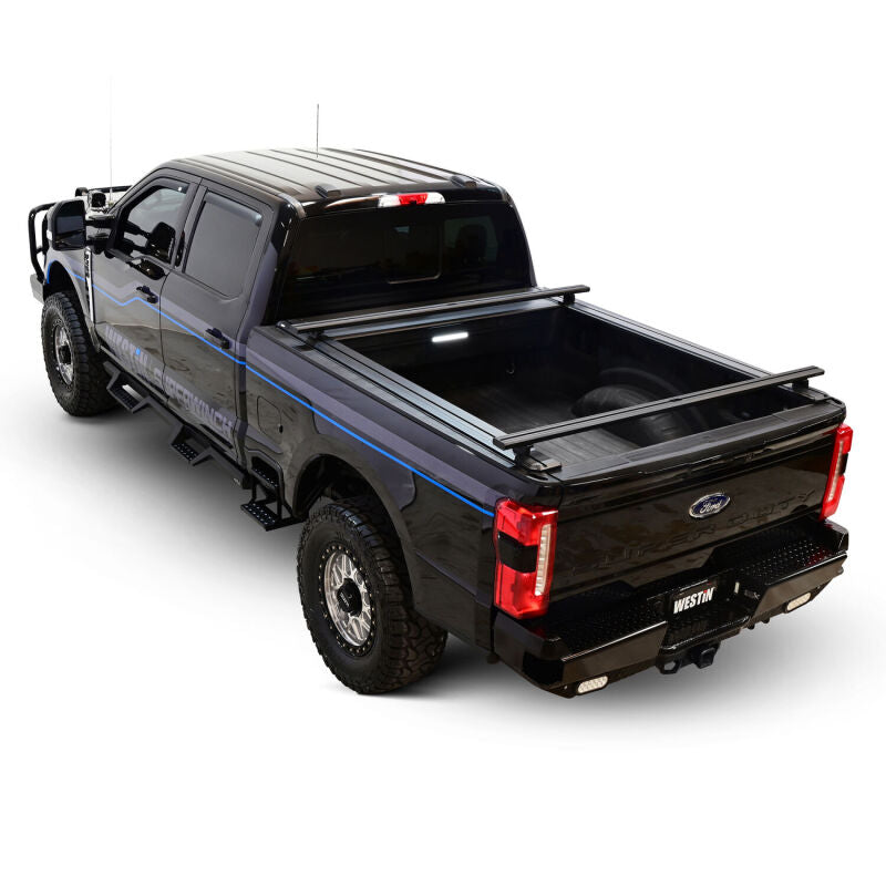 Westin 2017-2026 Ford F-250/F-350 SD 6.8ft Bed Electric Retractable Tonneau Cover - Black