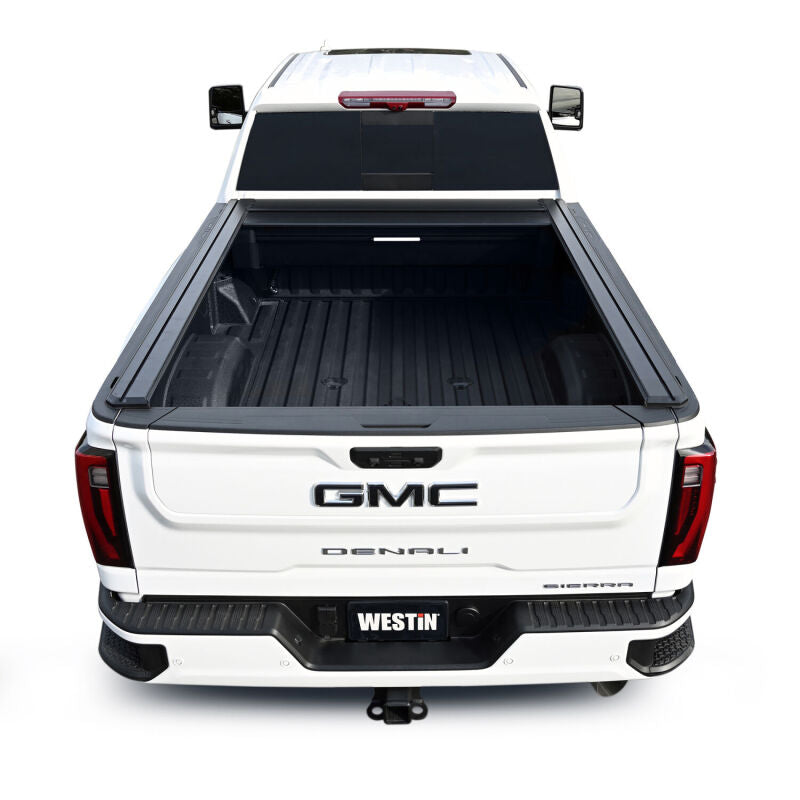 Westin Electric Retractable Tonneau Cover for 2020-2026 Chevrolet Silverado/GMC Sierra 2500/3500 (6.5ft Bed) - Black