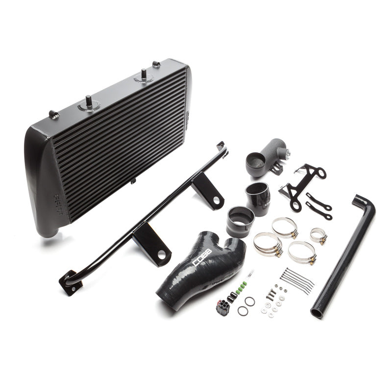Cobb Tuning black aluminum front mount intercooler core for 2017-2023 Ford F-150 EcoBoost
