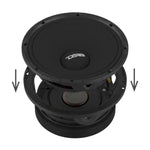 DS18 High-Sensitivity Mid-High Loudspeakers with Rotating Recone (6.5", 98dB, 4-Ohm, 95Hz-17kHz)