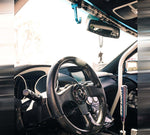 NRG Steering Wheel Hook, CNC Aluminum with Laser Logo - Black