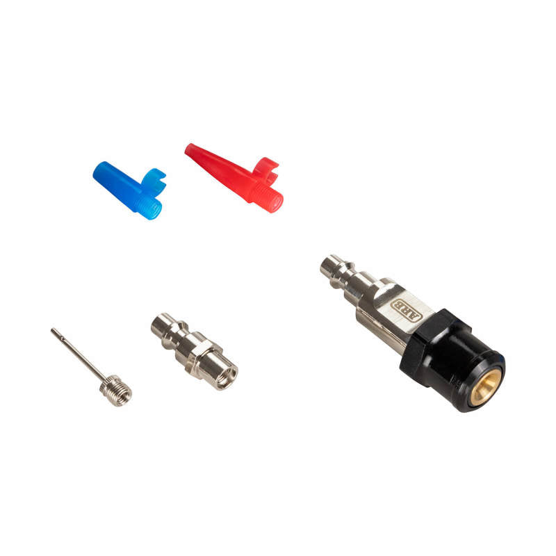ARB 5-piece inflation accessory kit including a quick-connect tire chuck with release handle and inflation nozzles.