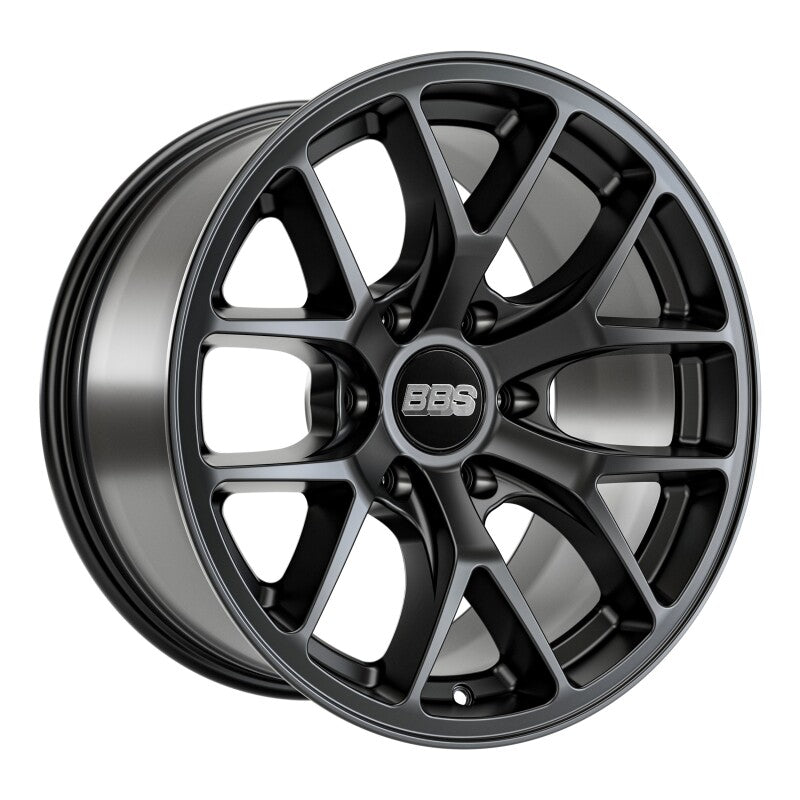 BBS TS-P 18x9 multi-spoke alloy wheel in Satin Black finish