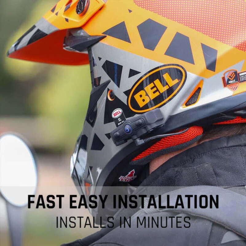 Rugged Radios CONNECT BT2 Bluetooth Moto Kit with R1 Handheld Radio
