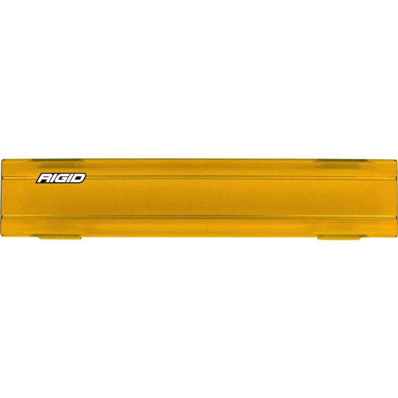 Yellow polycarbonate snap-on light cover for Rigid SR-Series PRO LED light bars