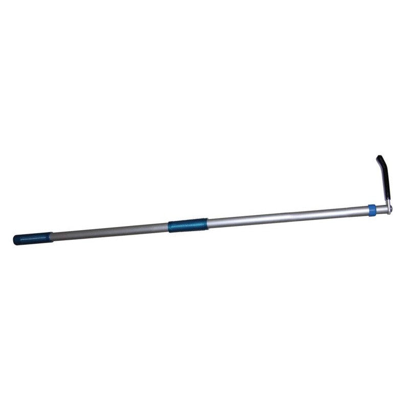 Access Accessories EZ-Retriever aluminum cargo reaching tool with a black hook and telescoping twist-lock handle.