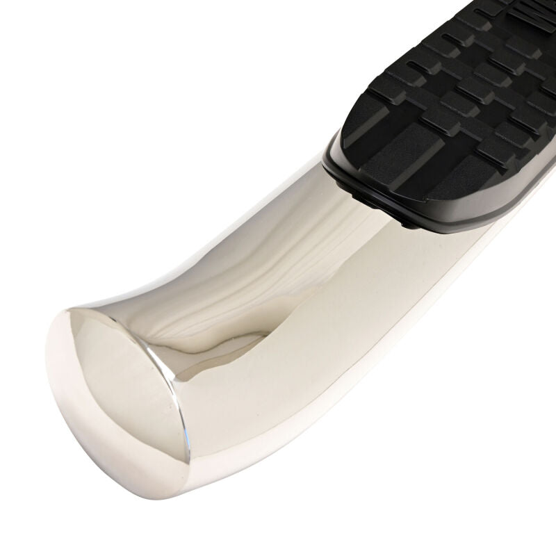 Westin Pro Traxx 4 Polished 4-Inch Oval Nerf Step Bars for 2022-2024 Ford Maverick