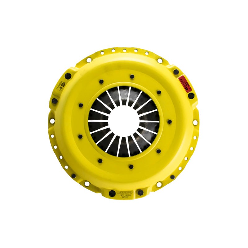 ACT H032 Heavy Duty clutch pressure plate featuring a precision-stamped cover and heat-treated diaphragm.