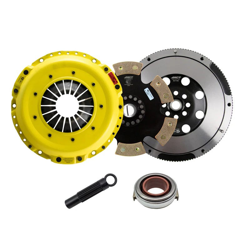 ACT HC10-HDR6 clutch kit with heavy duty pressure plate and gold 6-pad rigid ceramic race disc