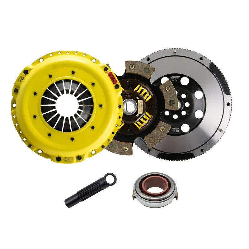 ACT HC10-HDG6 Heavy Duty pressure plate and 6-pad spring-centered race clutch disc kit.