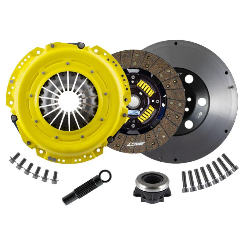 ACT JP6-HDSS Pro Mass HD-O heavy duty street sprung clutch kit with pressure plate and organic friction disc.