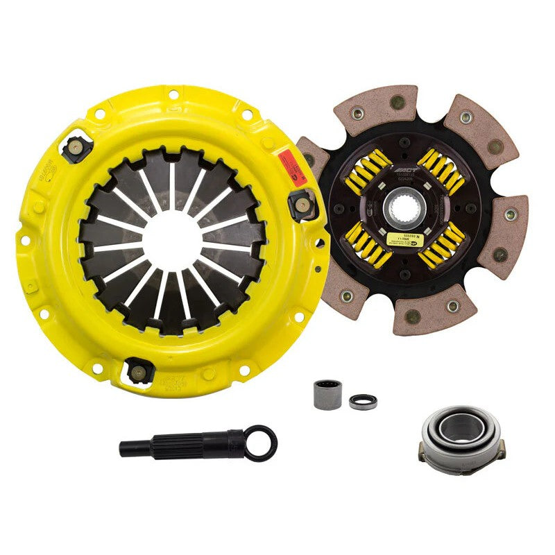 ACT Heavy Duty pressure plate and 6-pad spring-centered race clutch disc for 1983-1991 Mazda RX-7