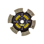 ACT 6-pad ceramic sprung race clutch disc with gold-tone retainer for 1986-1992 Toyota Supra.