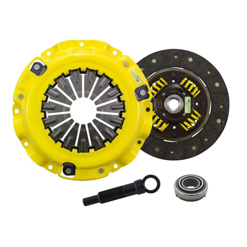 ACT MB1-XTSS clutch kit featuring an Xtreme pressure plate and Performance Street sprung organic clutch disc.