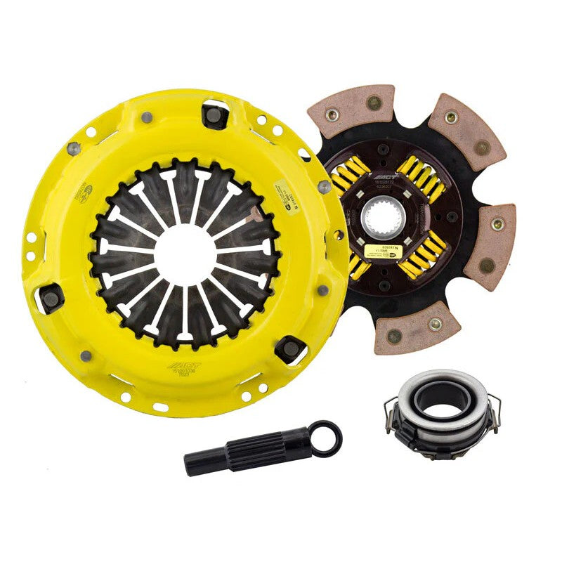 ACT TM1-HDG6 Heavy Duty clutch kit with 6-pad spring-centered race disc and pressure plate