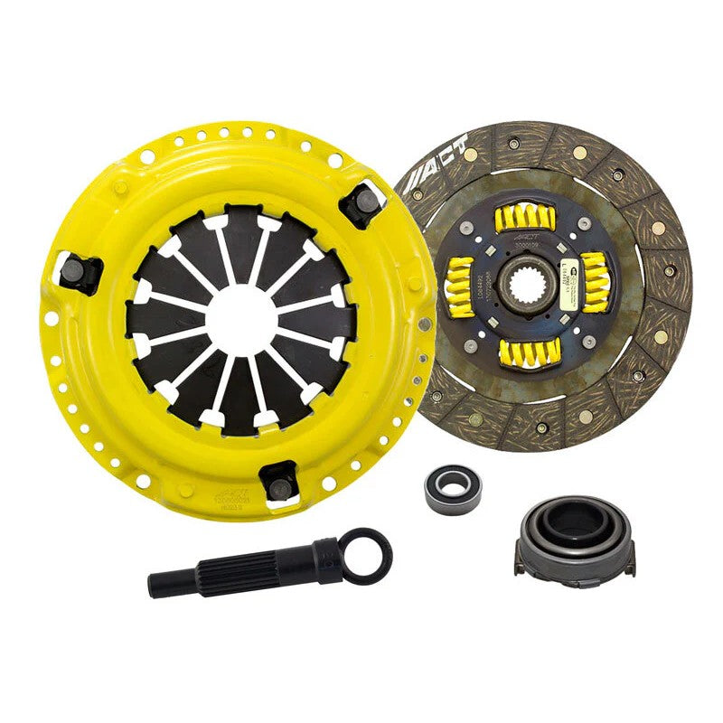 ACT HC5-SPSS clutch kit including yellow Sport pressure plate and sprung performance street friction disc.