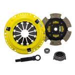 ACT HC5-XTG6 Xtreme race clutch kit featuring a 6-pad spring-centered race disc and heavy-duty pressure plate.