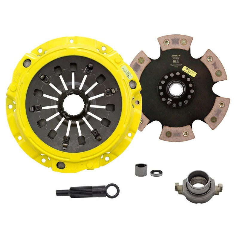 ACT ZX6-XTR6 Race Rigid 6-Pad Clutch Kit with Xtreme pressure plate and Monoloc wedge collar.