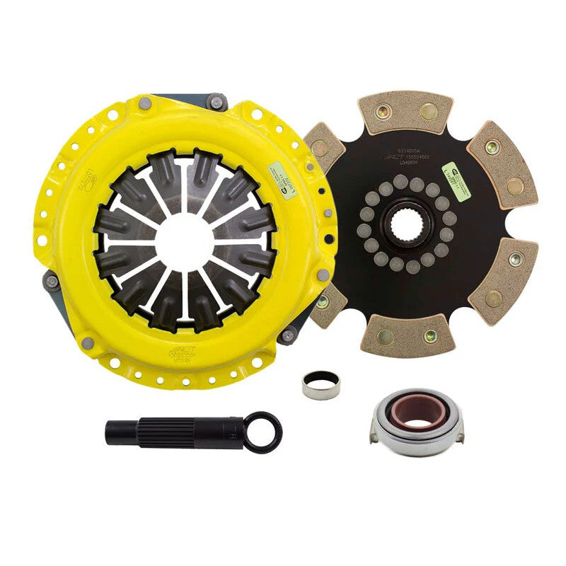 ACT AR1-XTR6 XT/Race rigid 6-pad ceramic clutch kit with Xtreme pressure plate and heat-treated hub