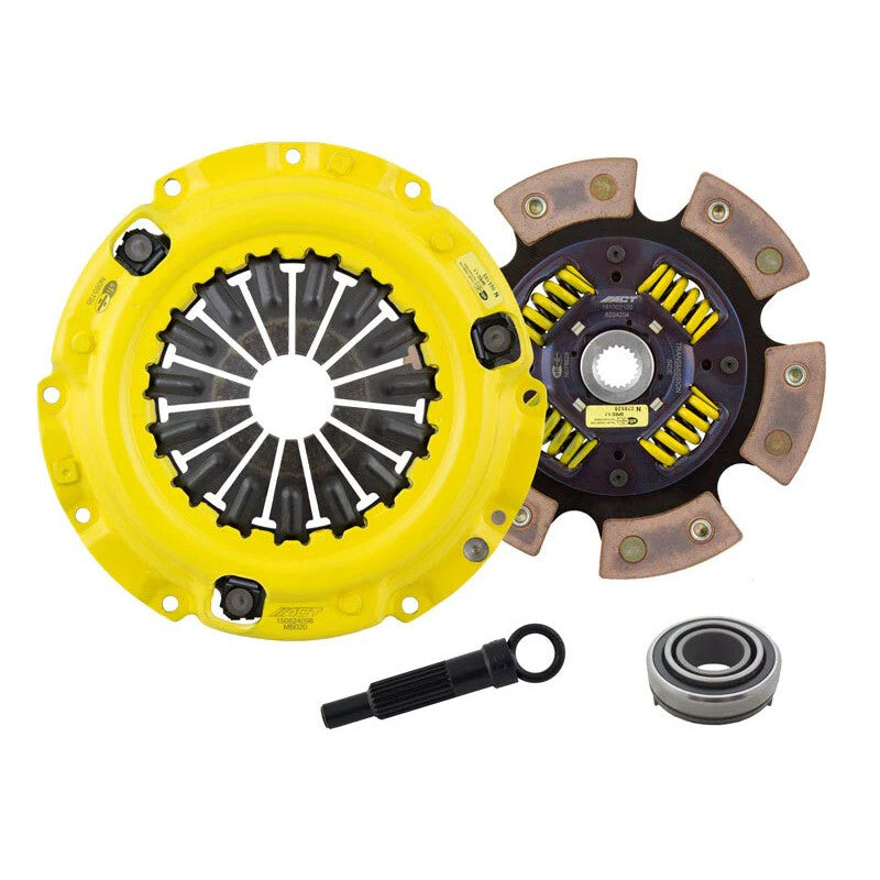 ACT MR1-HDG6 clutch kit including Heavy Duty pressure plate and 6-pad spring-centered race disc