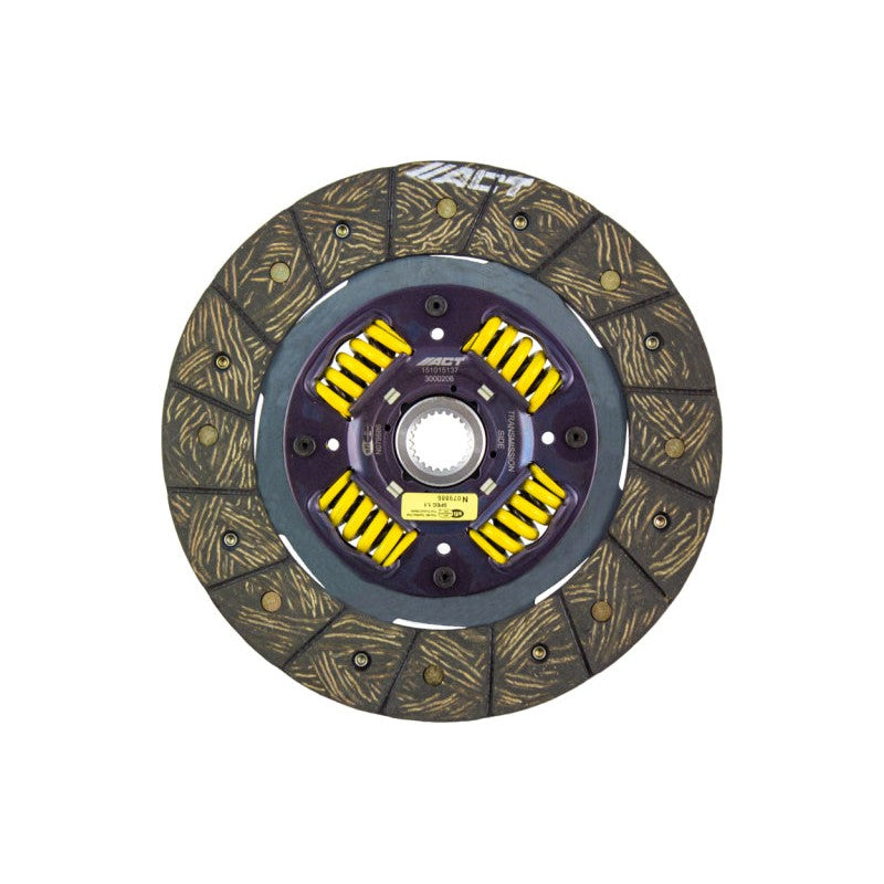 ACT Performance Street Sprung Clutch Disc with high-copper organic friction material and spring-centered hub.