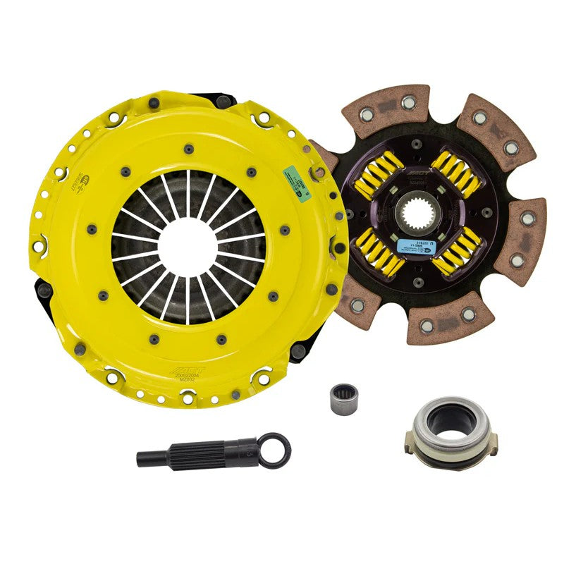 ACT ZM4-HDG6 Heavy Duty Race clutch kit with 6-pad sprung disc and pressure plate for 2006-2015 Mazda Miata.