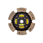 ACT 6-pad sprung ceramic race clutch disc with gold-tone retainer and metallic friction pads