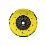 ACT T1S-D03 Twin Disc HD Street Clutch Kit featuring two organic discs, pressure plate, and CNC-machined flywheel.