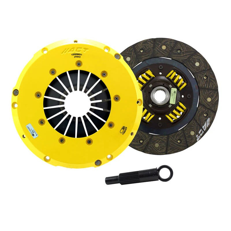 ACT HY3-HDSS clutch kit featuring heavy duty pressure plate and sprung performance street disc for Genesis Coupe 2.0T.