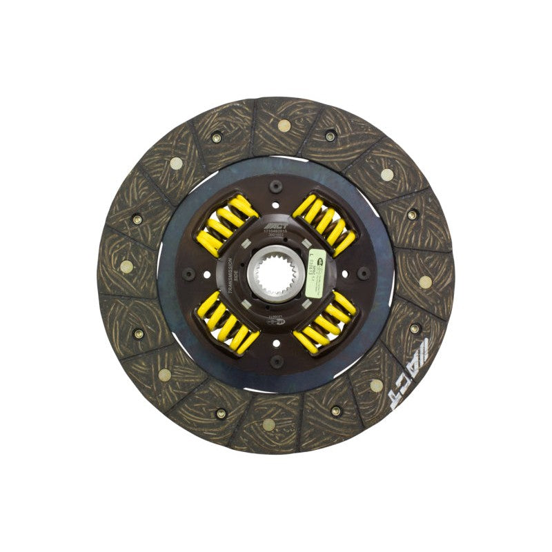 ACT 3001603 Performance Street Sprung Clutch Disc with organic friction material and spring-centered hub.