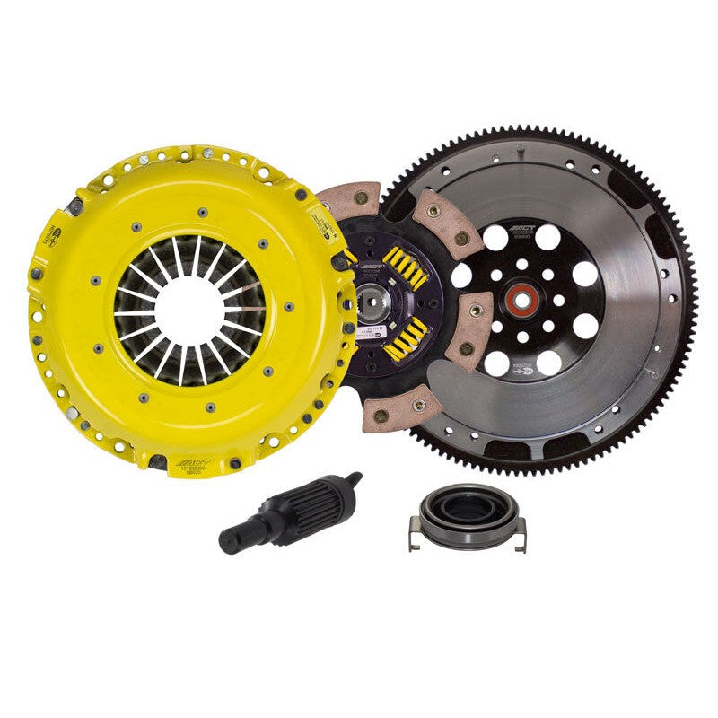 ACT SB11-HDG6 Heavy Duty pressure plate and 6-pad spring-centered race clutch kit.