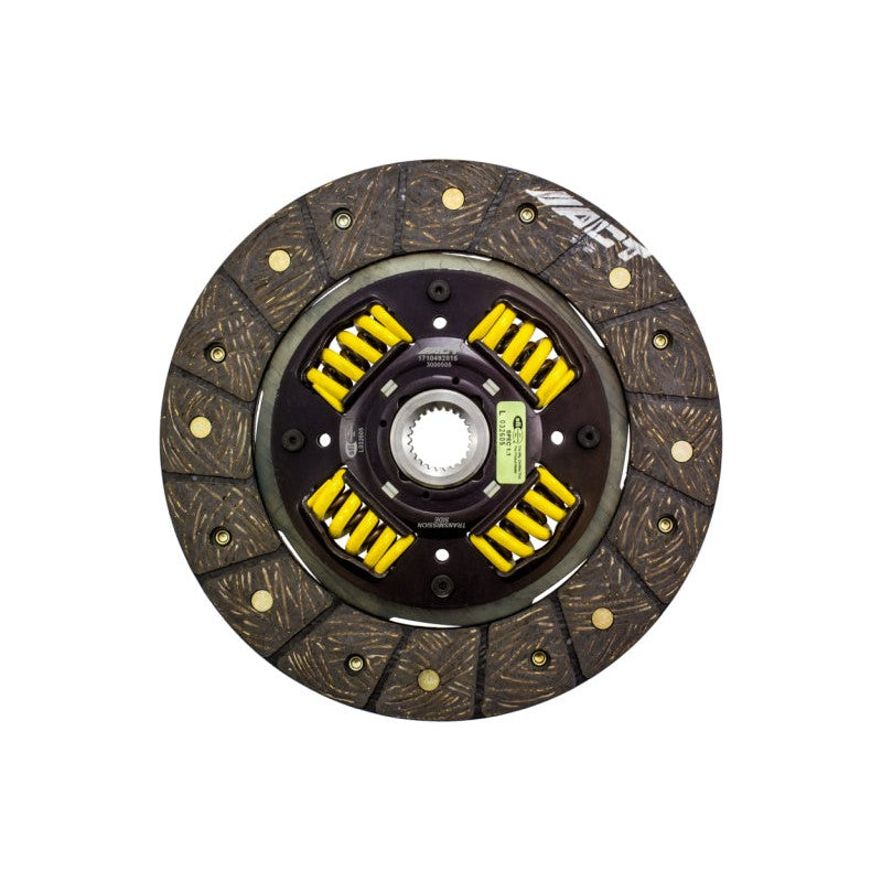 ACT Performance Street Sprung Clutch Disc with organic friction material and spring-centered hub assembly.