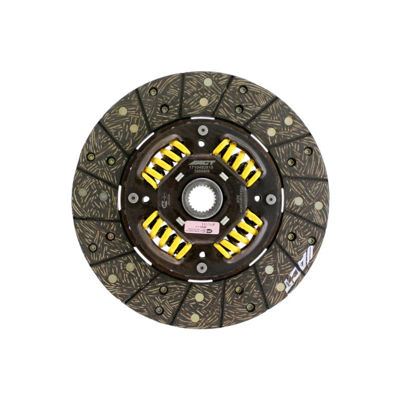 ACT Performance Street sprung clutch disc with organic friction lining and center spring assembly