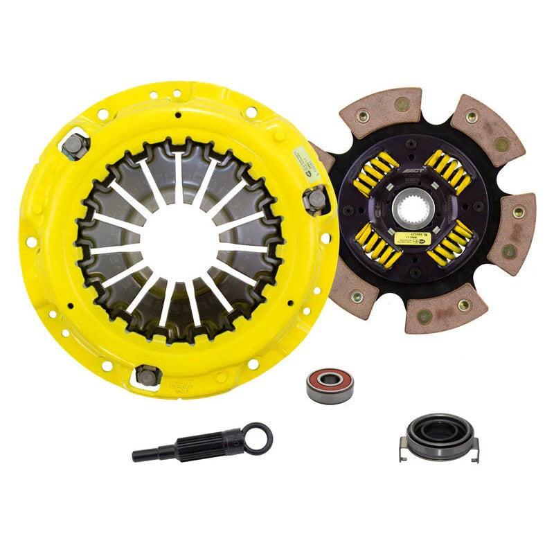 ACT SB5-HDG6 Heavy Duty clutch kit featuring a 6-pad race sprung disc and precision-stamped pressure plate.