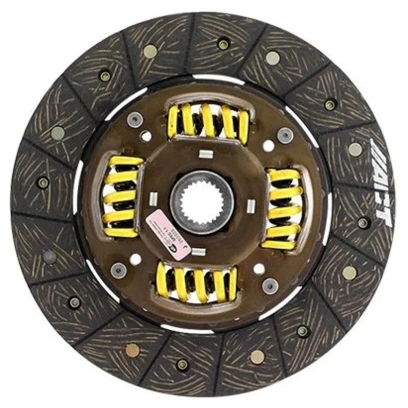 ACT 3000614 Performance Street sprung clutch disc with organic friction material and spring-centered hub