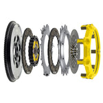 ACT T1S-M05 Mod-Twin 225 HD Street clutch kit with CNC-machined flywheel and Mono-Drive hub for Mitsubishi Evolution X.