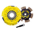 ACT Heavy Duty pressure plate and 6-pad spring-centered race clutch disc kit with ceramic friction pads