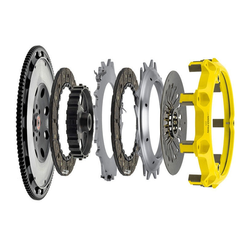 ACT T1S-S07 Mod-Twin HD Street clutch kit with flywheel and 225mm twin organic discs for Subaru WRX STI.