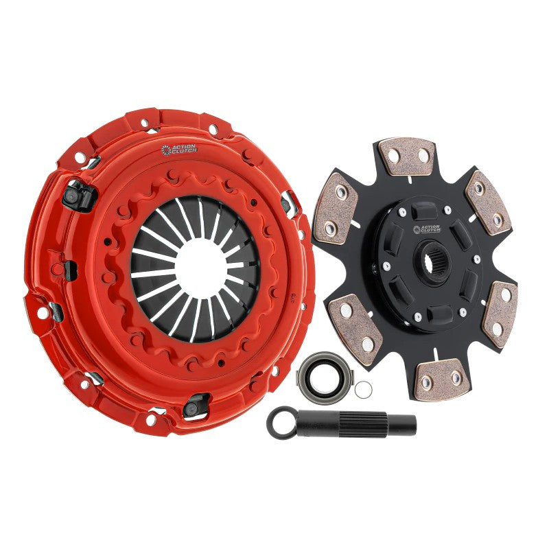 Action Clutch Stage 3 (1MS) Sprung MIBA Ceramic Clutch Kit for 2000-2009 Honda S2000