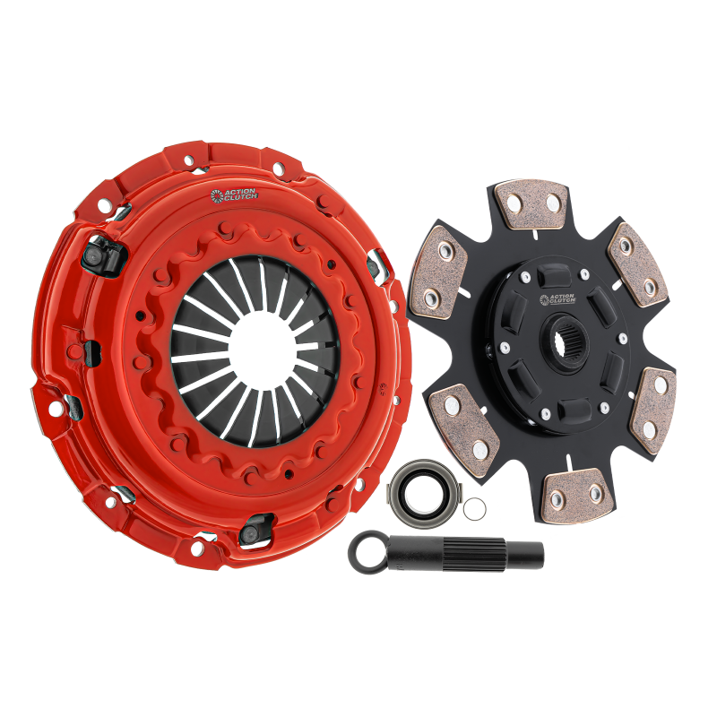 Action Clutch Stage 5 (2MS) sprung ceramic clutch kit with heavy-duty pressure plate and disc for Nissan 350Z.