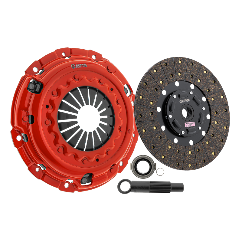 Action Clutch Stage 1 (1OS) Clutch Kit featuring heavy-duty pressure plate and Kevlar Organic disc for 2013-2020 Subaru BRZ.