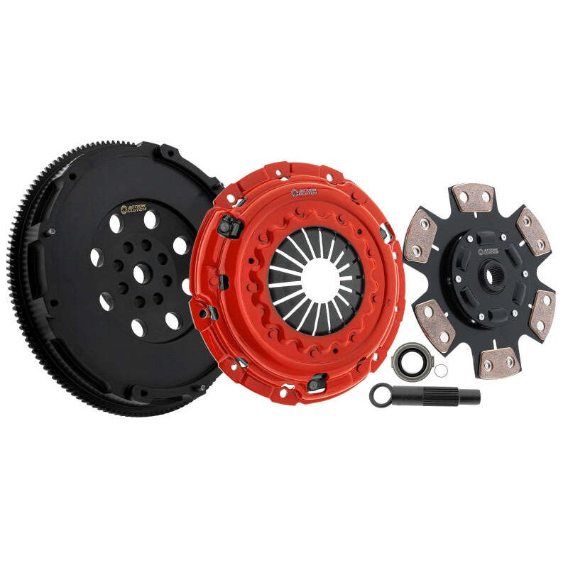 Action Clutch Stage 3 (1MS) clutch kit including pressure plate, ceramic disc, and chromoly flywheel for 2022 Civic Si.