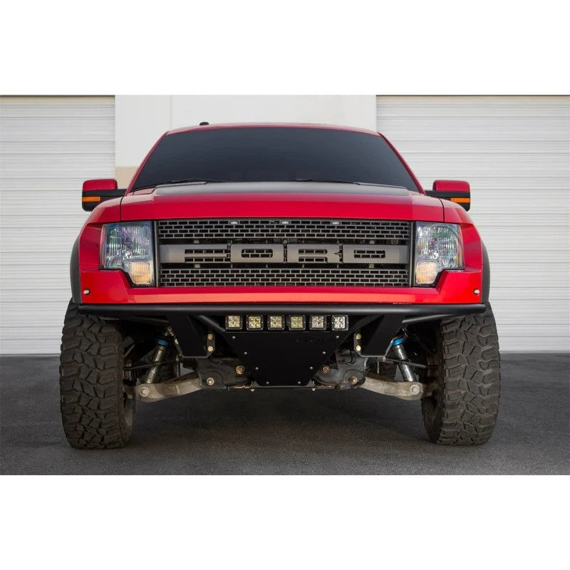 Addictive Desert Designs ADD PRO frame-cut steel front bumper with aluminum skid plate for 2010-2014 Ford Raptor