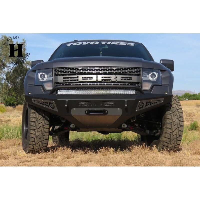 Addictive Desert Designs HoneyBadger front winch bumper for 2010-2014 Ford F-150 SVT Raptor