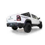 Addictive Desert Designs Stealth Fighter Rear Bumper in Hammer Black for 2021-2024 Ram 1500 TRX.