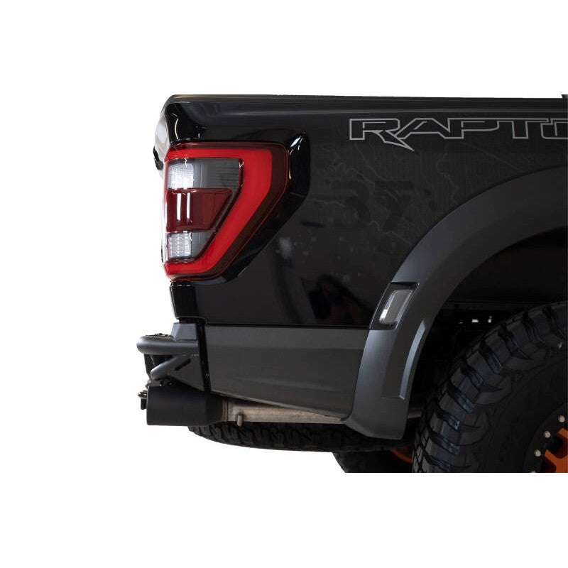 Addictive Desert Designs PRO Bolt-On hammer black steel rear bumper for 2021-2025 Ford Raptor