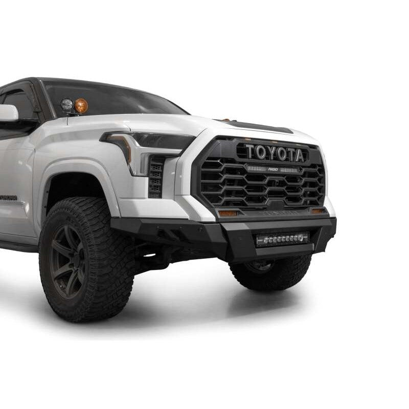 Addictive Desert Designs Black Label series front bumper for 2022-2025 Toyota Tundra