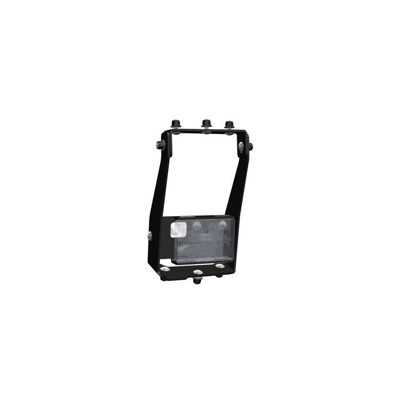 Addictive Desert Designs black steel ACC relocation bracket for 2025 Ram 1500 sensor mounting